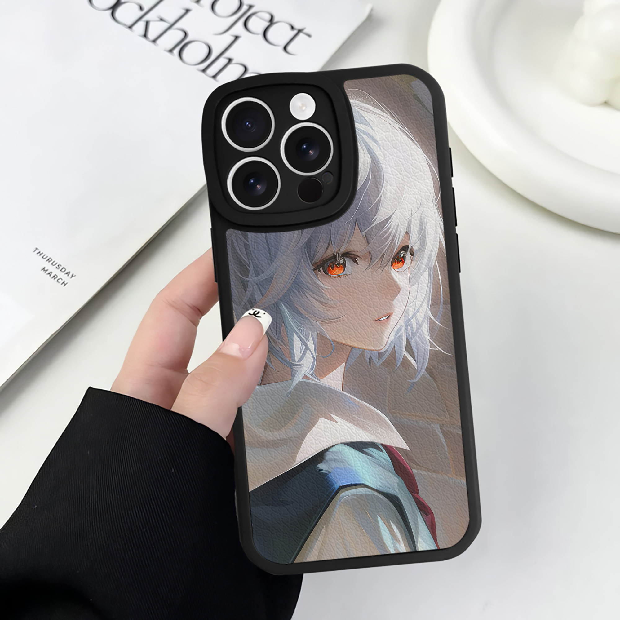 （画像用） EVA 新世紀エヴァンゲリオン 【iPhone 16シリーズ対応】シリコンスマホケース（レザー調） 材質：シリコン